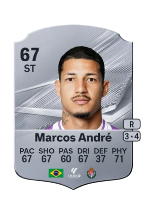 Marcos André - 67 - Rare EA FC 27 card