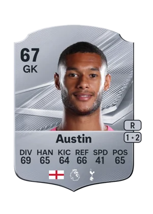 Austin - 67 - Rare EA FC 27 card