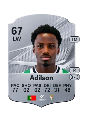 Adilson - 67 - Rare EA FC 27 card