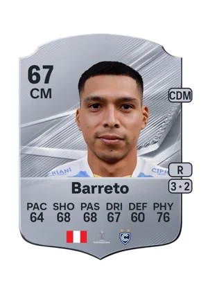Barreto - 67 - Rare EA FC 27 card