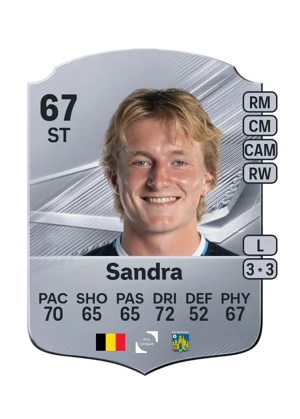 Sandra - 67 - Rare EA FC 27 card