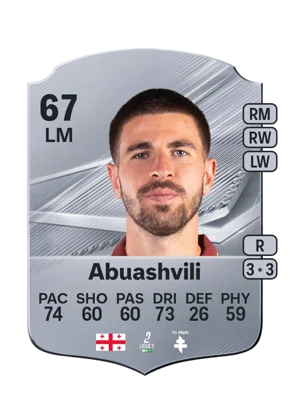 Abuashvili - 67 - Rare EA FC 27 card