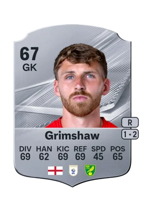 Grimshaw - 67 - Rare EA FC 27 card