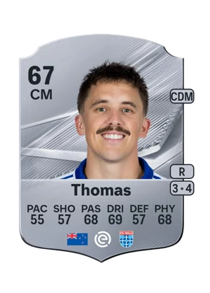 Thomas - 67 - Rare EA FC 27 card