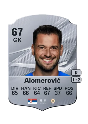 Alomerović - 67 - Rare EA FC 27 card