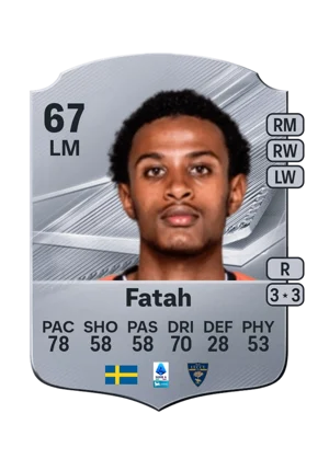 Fatah - 67 - Rare EA FC 27 card