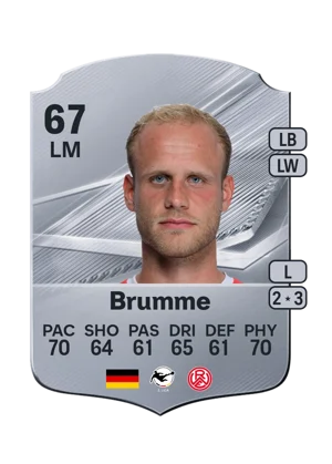 Brumme - 67 - Rare EA FC 27 card
