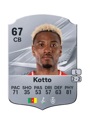 Kotto - 67 - Rare EA FC 27 card