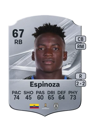 Espinoza - 67 - Rare EA FC 27 card