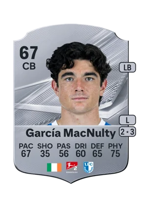 García MacNulty - 67 - Rare EA FC 27 card