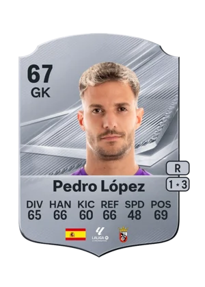 Pedro López - 67 - Rare EA FC 27 card