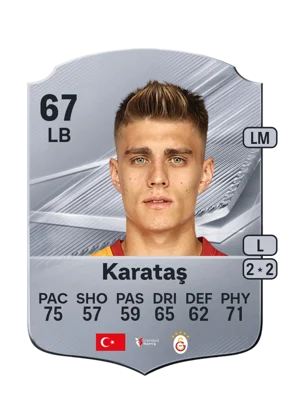 Karataş - 67 - Rare EA FC 27 card