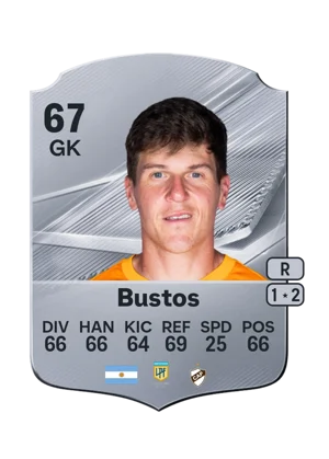 Bustos - 67 - Rare EA FC 27 card