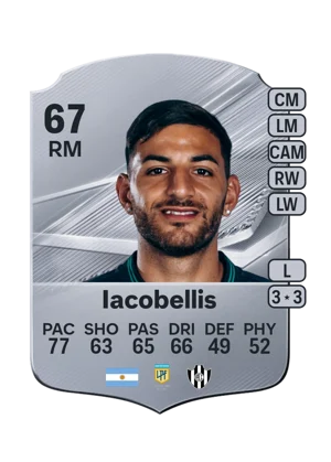Iacobellis - 67 - Rare EA FC 27 card