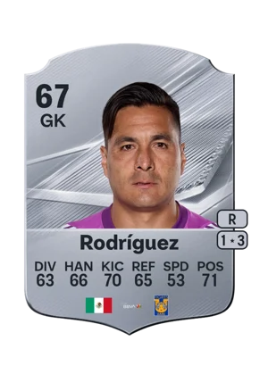 Rodríguez - 67 - Rare EA FC 27 card