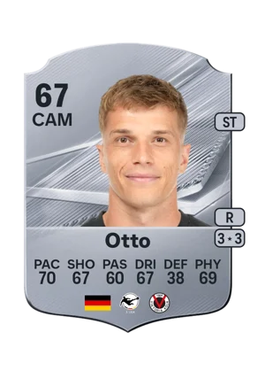 Otto - 67 - Rare EA FC 27 card