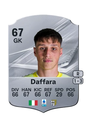Daffara - 67 - Rare EA FC 27 card