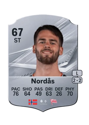 Nordås - 67 - Rare EA FC 27 card