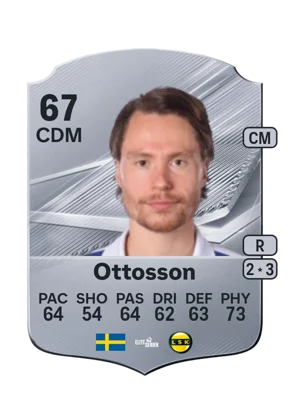 Ottosson - 67 - Rare EA FC 27 card