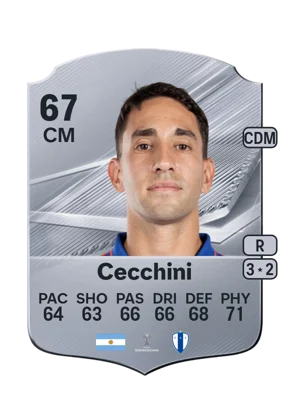 Cecchini - 67 - Rare EA FC 27 card