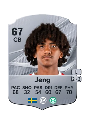Jeng - 67 - Rare EA FC 27 card