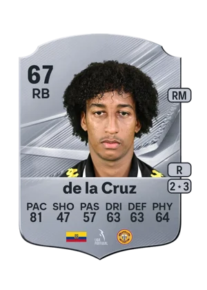 de la Cruz - 67 - Rare EA FC 27 card