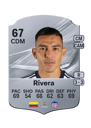 Rivera - 67 - Rare EA FC 27 card