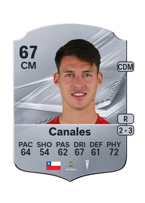 Canales - 67 - Rare EA FC 27 card