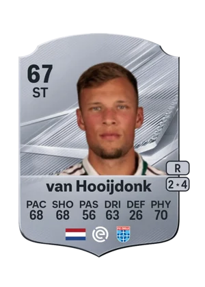 van Hooijdonk - 67 - Rare EA FC 27 card
