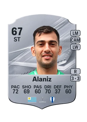 Alaniz - 67 - Rare EA FC 27 card