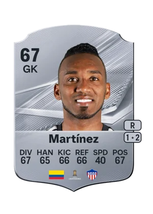 Martínez - 67 - Rare EA FC 27 card