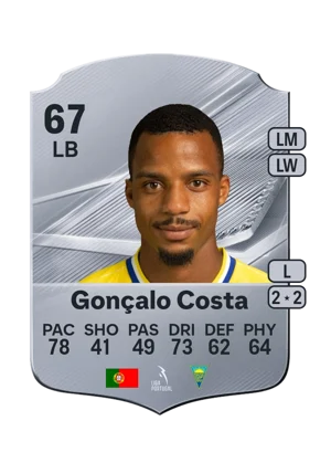 Gonçalo Costa - 67 - Rare EA FC 27 card