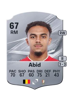 Abid - 67 - Rare EA FC 27 card
