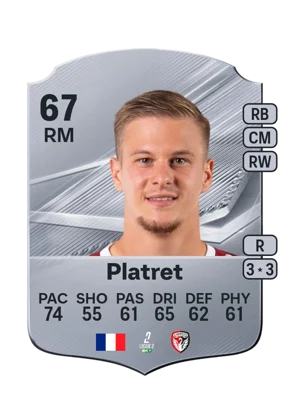 Platret - 67 - Rare EA FC 27 card