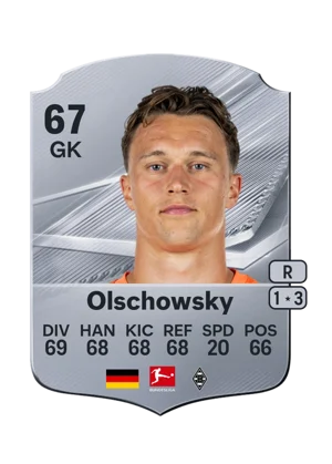 Olschowsky - 67 - Rare EA FC 27 card