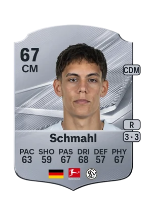 Schmahl - 67 - Rare EA FC 27 card