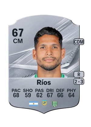 Ríos - 67 - Rare EA FC 27 card