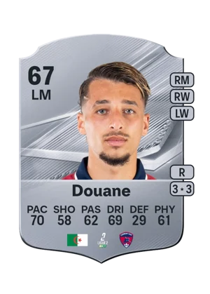 Douane - 67 - Rare EA FC 27 card