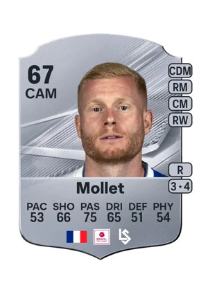 Mollet - 67 - Rare EA FC 27 card