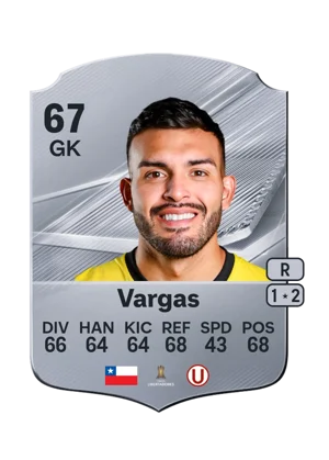 Vargas - 67 - Rare EA FC 27 card