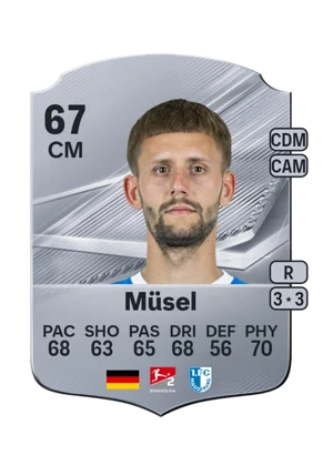 Müsel - 67 - Rare EA FC 27 card