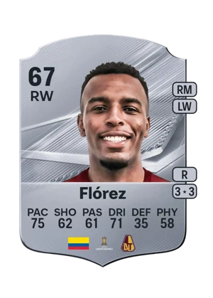 Flórez - 67 - Rare EA FC 27 card