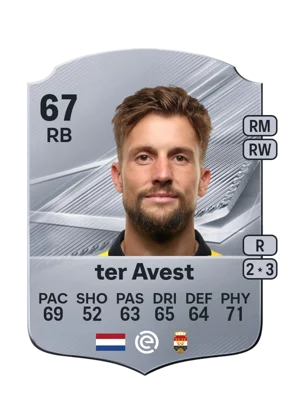 ter Avest - 67 - Rare EA FC 27 card