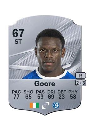 Goore - 67 - Rare EA FC 27 card
