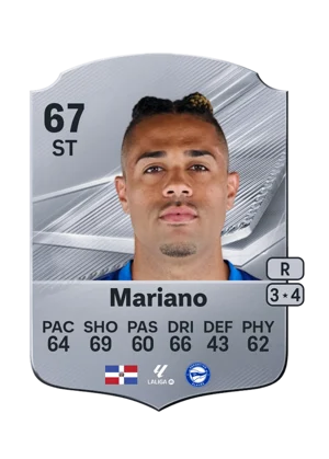 Mariano - 67 - Rare EA FC 27 card