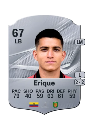 Erique - 67 - Rare EA FC 27 card