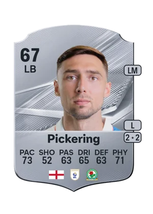 Pickering - 67 - Rare EA FC 27 card