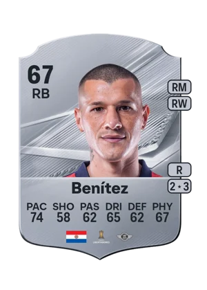 Benítez - 67 - Rare EA FC 27 card