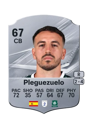 Pleguezuelo - 67 - Rare EA FC 27 card