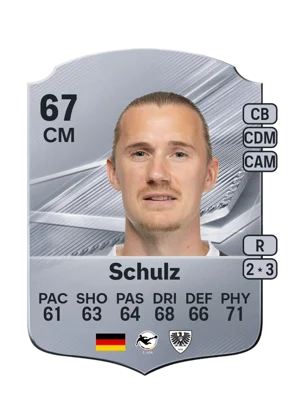 Schulz - 67 - Rare EA FC 27 card
